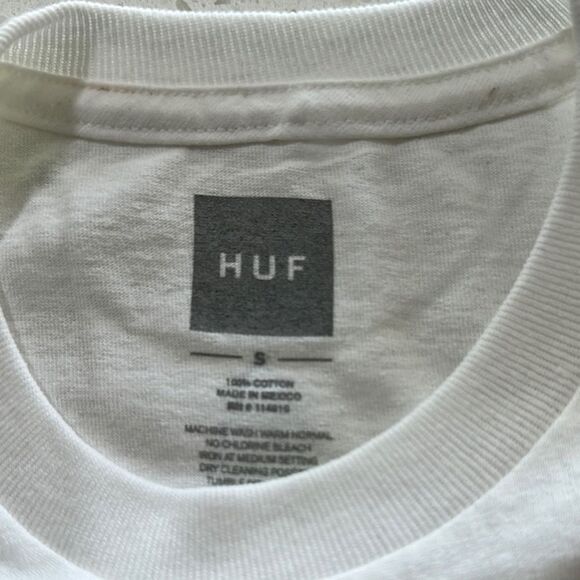 HUF White Graphic Short Sleeve Tee - Picture 2 of 5